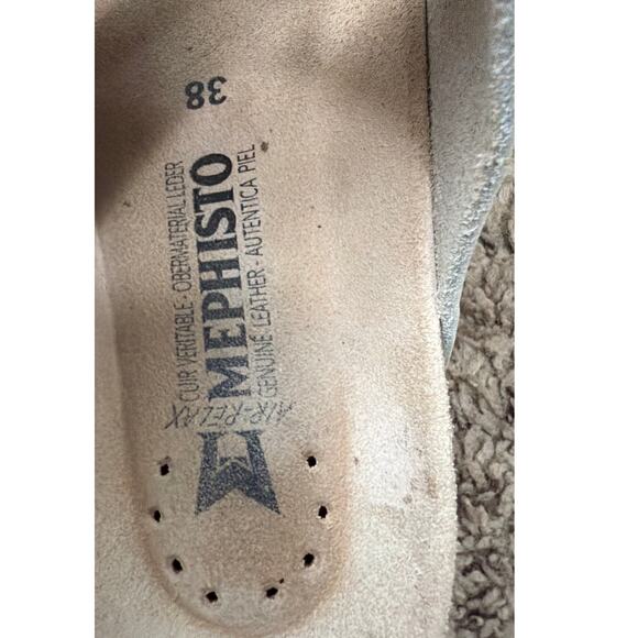 Mephisto Madeline Leather Slide Thong Sandals Size 38 US 8 - Picture 5 of 6